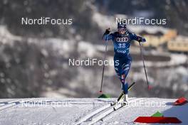 09.01.2021, Val di Fiemme, Italy (ITA): Ilaria Debertolis (ITA) - FIS world cup cross-country, tour de ski, individual sprint, Val di Fiemme (ITA). www.nordicfocus.com. © Vianney THIBAUT/NordicFocus. Every downloaded picture is fee-liable.