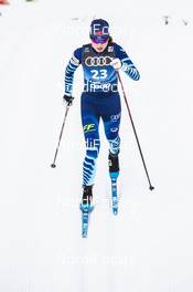 09.01.2021, Val di Fiemme, Italy (ITA): Johanna Matintalo (FIN) - FIS world cup cross-country, tour de ski, individual sprint, Val di Fiemme (ITA). www.nordicfocus.com. © Modica/NordicFocus. Every downloaded picture is fee-liable.