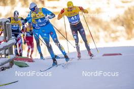 08.01.2021, Val di Fiemme, Italy (ITA): Maurice Manificat (FRA) - FIS world cup cross-country, tour de ski, mass men, Val di Fiemme (ITA). www.nordicfocus.com. © Vianney THIBAUT/NordicFocus. Every downloaded picture is fee-liable.