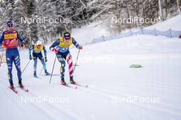 08.01.2021, Val di Fiemme, Italy (ITA): Scott Patterson (USA) - FIS world cup cross-country, tour de ski, mass men, Val di Fiemme (ITA). www.nordicfocus.com. © Vianney THIBAUT/NordicFocus. Every downloaded picture is fee-liable.