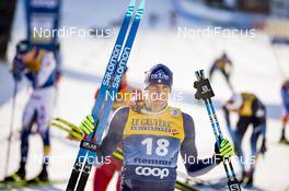 08.01.2021, Val di Fiemme, Italy (ITA): Francesco De Fabiani (ITA) - FIS world cup cross-country, tour de ski, mass men, Val di Fiemme (ITA). www.nordicfocus.com. © Modica/NordicFocus. Every downloaded picture is fee-liable.