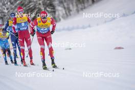 08.01.2021, Val di Fiemme, Italy (ITA): Alexey Chervotkin (RUS) - FIS world cup cross-country, tour de ski, mass men, Val di Fiemme (ITA). www.nordicfocus.com. © Vianney THIBAUT/NordicFocus. Every downloaded picture is fee-liable.