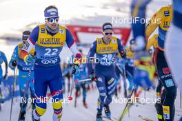 08.01.2021, Val di Fiemme, Italy (ITA): Ireneu Esteve Altimiras (AND) - FIS world cup cross-country, tour de ski, mass men, Val di Fiemme (ITA). www.nordicfocus.com. © Vianney THIBAUT/NordicFocus. Every downloaded picture is fee-liable.