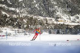 08.01.2021, Val di Fiemme, Italy (ITA): Gleb Retivykh (RUS) - FIS world cup cross-country, tour de ski, mass men, Val di Fiemme (ITA). www.nordicfocus.com. © Modica/NordicFocus. Every downloaded picture is fee-liable.