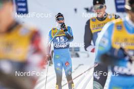 08.01.2021, Val di Fiemme, Italy (ITA): Valentin Chauvin (FRA) - FIS world cup cross-country, tour de ski, mass men, Val di Fiemme (ITA). www.nordicfocus.com. © Modica/NordicFocus. Every downloaded picture is fee-liable.