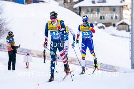 08.01.2021, Val di Fiemme, Italy (ITA): Marcus Ruus (SWE) - FIS world cup cross-country, tour de ski, mass men, Val di Fiemme (ITA). www.nordicfocus.com. © Vianney THIBAUT/NordicFocus. Every downloaded picture is fee-liable.