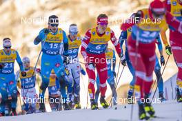 08.01.2021, Val di Fiemme, Italy (ITA): Valentin Chauvin (FRA) - FIS world cup cross-country, tour de ski, mass men, Val di Fiemme (ITA). www.nordicfocus.com. © Vianney THIBAUT/NordicFocus. Every downloaded picture is fee-liable.