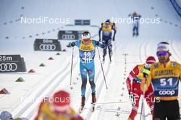 08.01.2021, Val di Fiemme, Italy (ITA): Jules Lapierre (FRA) - FIS world cup cross-country, tour de ski, mass men, Val di Fiemme (ITA). www.nordicfocus.com. © Modica/NordicFocus. Every downloaded picture is fee-liable.
