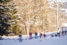 08.01.2021, Val di Fiemme, Italy (ITA): Francesco De Fabiani (ITA) - FIS world cup cross-country, tour de ski, mass men, Val di Fiemme (ITA). www.nordicfocus.com. © Vianney THIBAUT/NordicFocus. Every downloaded picture is fee-liable.