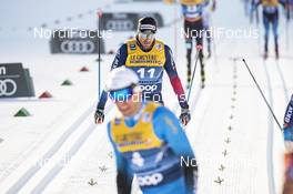 08.01.2021, Val di Fiemme, Italy (ITA): Dario Cologna (SUI) - FIS world cup cross-country, tour de ski, mass men, Val di Fiemme (ITA). www.nordicfocus.com. © Modica/NordicFocus. Every downloaded picture is fee-liable.