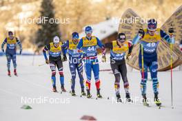 08.01.2021, Val di Fiemme, Italy (ITA): Mirco Bertolina (ITA) - FIS world cup cross-country, tour de ski, mass men, Val di Fiemme (ITA). www.nordicfocus.com. © Vianney THIBAUT/NordicFocus. Every downloaded picture is fee-liable.