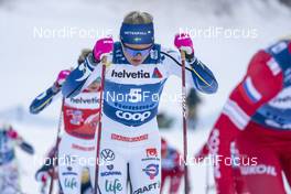 08.01.2021, Val di Fiemme, Italy (ITA): Linn Svahn (SWE) - FIS world cup cross-country, tour de ski, mass women, Val di Fiemme (ITA). www.nordicfocus.com. © Vianney THIBAUT/NordicFocus. Every downloaded picture is fee-liable.