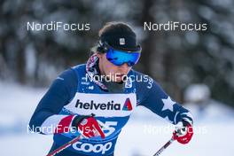 08.01.2021, Val di Fiemme, Italy (ITA): Julia Kern (USA) - FIS world cup cross-country, tour de ski, mass women, Val di Fiemme (ITA). www.nordicfocus.com. © Vianney THIBAUT/NordicFocus. Every downloaded picture is fee-liable.