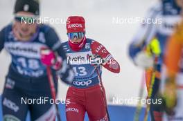 08.01.2021, Val di Fiemme, Italy (ITA): Anastasiya Faleeva (RUS) - FIS world cup cross-country, tour de ski, mass women, Val di Fiemme (ITA). www.nordicfocus.com. © Vianney THIBAUT/NordicFocus. Every downloaded picture is fee-liable.