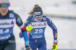 08.01.2021, Val di Fiemme, Italy (ITA): Francesca Franchi (ITA) - FIS world cup cross-country, tour de ski, mass women, Val di Fiemme (ITA). www.nordicfocus.com. © Vianney THIBAUT/NordicFocus. Every downloaded picture is fee-liable.