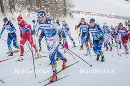 08.01.2021, Val di Fiemme, Italy (ITA): Linn Svahn (SWE) - FIS world cup cross-country, tour de ski, mass women, Val di Fiemme (ITA). www.nordicfocus.com. © Vianney THIBAUT/NordicFocus. Every downloaded picture is fee-liable.