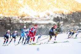 08.01.2021, Val di Fiemme, Italy (ITA): Teresa Stadlober (AUT) - FIS world cup cross-country, tour de ski, mass women, Val di Fiemme (ITA). www.nordicfocus.com. © Modica/NordicFocus. Every downloaded picture is fee-liable.