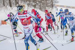 08.01.2021, Val di Fiemme, Italy (ITA): Frida Karlsson (SWE) - FIS world cup cross-country, tour de ski, mass women, Val di Fiemme (ITA). www.nordicfocus.com. © Vianney THIBAUT/NordicFocus. Every downloaded picture is fee-liable.