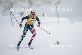 08.01.2021, Val di Fiemme, Italy (ITA): Jessie Diggins (USA) - FIS world cup cross-country, tour de ski, mass women, Val di Fiemme (ITA). www.nordicfocus.com. © Vianney THIBAUT/NordicFocus. Every downloaded picture is fee-liable.