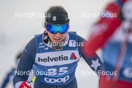08.01.2021, Val di Fiemme, Italy (ITA): Julia Kern (USA) - FIS world cup cross-country, tour de ski, mass women, Val di Fiemme (ITA). www.nordicfocus.com. © Vianney THIBAUT/NordicFocus. Every downloaded picture is fee-liable.