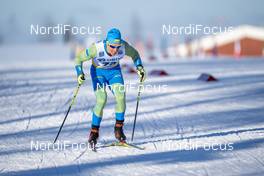 06.02.2021, Ulricehamn, Sweden (SWE): Ruslan Perekhoda (UKR) - FIS world cup cross-country, individual sprint, Ulricehamn (SWE). www.nordicfocus.com. © Thibaut/NordicFocus. Every downloaded picture is fee-liable.