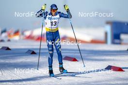 06.02.2021, Ulricehamn, Sweden (SWE): Francesco De Fabiani (ITA) - FIS world cup cross-country, individual sprint, Ulricehamn (SWE). www.nordicfocus.com. © Thibaut/NordicFocus. Every downloaded picture is fee-liable.
