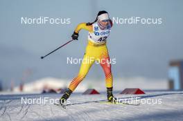 06.02.2021, Ulricehamn, Sweden (SWE): Dinigeer Yilamujiang (CHN) - FIS world cup cross-country, individual sprint, Ulricehamn (SWE). www.nordicfocus.com. © Thibaut/NordicFocus. Every downloaded picture is fee-liable.