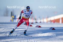 06.02.2021, Ulricehamn, Sweden (SWE): Finn Haagen Krogh (NOR) - FIS world cup cross-country, individual sprint, Ulricehamn (SWE). www.nordicfocus.com. © Thibaut/NordicFocus. Every downloaded picture is fee-liable.