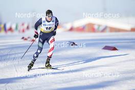 06.02.2021, Ulricehamn, Sweden (SWE): Kevin Bolger (USA) - FIS world cup cross-country, individual sprint, Ulricehamn (SWE). www.nordicfocus.com. © Thibaut/NordicFocus. Every downloaded picture is fee-liable.