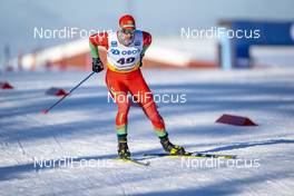 06.02.2021, Ulricehamn, Sweden (SWE): Aliaksandr Voranau (BLR) - FIS world cup cross-country, individual sprint, Ulricehamn (SWE). www.nordicfocus.com. © Thibaut/NordicFocus. Every downloaded picture is fee-liable.