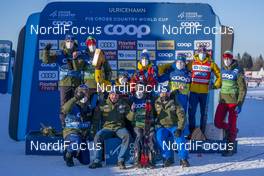 06.02.2021, Ulricehamn, Sweden (SWE): Federico Pellegrino (ITA), italian team - FIS world cup cross-country, individual sprint, Ulricehamn (SWE). www.nordicfocus.com. © Thibaut/NordicFocus. Every downloaded picture is fee-liable.