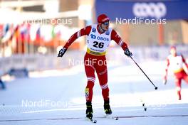 06.02.2021, Ulricehamn, Sweden (SWE): Gleb Retivykh (RUS) - FIS world cup cross-country, individual sprint, Ulricehamn (SWE). www.nordicfocus.com. © Thibaut/NordicFocus. Every downloaded picture is fee-liable.