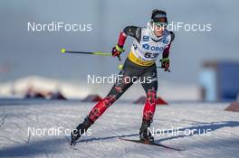 06.02.2021, Ulricehamn, Sweden (SWE): Laura Leclair (CAN) - FIS world cup cross-country, individual sprint, Ulricehamn (SWE). www.nordicfocus.com. © Thibaut/NordicFocus. Every downloaded picture is fee-liable.