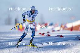 06.02.2021, Ulricehamn, Sweden (SWE): Oskar Svensson (SWE) - FIS world cup cross-country, individual sprint, Ulricehamn (SWE). www.nordicfocus.com. © Thibaut/NordicFocus. Every downloaded picture is fee-liable.