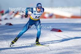 06.02.2021, Ulricehamn, Sweden (SWE): Janik Riebli (SUI) - FIS world cup cross-country, individual sprint, Ulricehamn (SWE). www.nordicfocus.com. © Thibaut/NordicFocus. Every downloaded picture is fee-liable.
