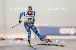 06.02.2021, Ulricehamn, Sweden (SWE): Anne Kylloenen (FIN) - FIS world cup cross-country, individual sprint, Ulricehamn (SWE). www.nordicfocus.com. © Thibaut/NordicFocus. Every downloaded picture is fee-liable.