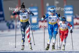 06.02.2021, Ulricehamn, Sweden (SWE): Sadie Maubet Bjornsen (USA) - FIS world cup cross-country, individual sprint, Ulricehamn (SWE). www.nordicfocus.com. © Thibaut/NordicFocus. Every downloaded picture is fee-liable.