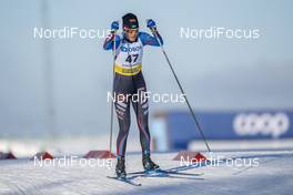 06.02.2021, Ulricehamn, Sweden (SWE): Jenny Solin (SWE) - FIS world cup cross-country, individual sprint, Ulricehamn (SWE). www.nordicfocus.com. © Thibaut/NordicFocus. Every downloaded picture is fee-liable.