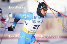06.02.2021, Ulricehamn, Sweden (SWE): Valentin Chauvin (FRA) - FIS world cup cross-country, individual sprint, Ulricehamn (SWE). www.nordicfocus.com. © Thibaut/NordicFocus. Every downloaded picture is fee-liable.