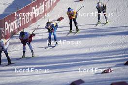 06.02.2021, Ulricehamn, Sweden (SWE): Alina Meier (SUI), Nadine Herrmann (GER), (l-r)  - FIS world cup cross-country, individual sprint, Ulricehamn (SWE). www.nordicfocus.com. © Thibaut/NordicFocus. Every downloaded picture is fee-liable.