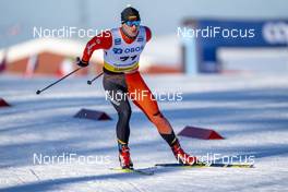 06.02.2021, Ulricehamn, Sweden (SWE): Modestas Vaiciulis (LTU) - FIS world cup cross-country, individual sprint, Ulricehamn (SWE). www.nordicfocus.com. © Thibaut/NordicFocus. Every downloaded picture is fee-liable.