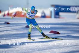 06.02.2021, Ulricehamn, Sweden (SWE): Dmytro Drahun (UKR) - FIS world cup cross-country, individual sprint, Ulricehamn (SWE). www.nordicfocus.com. © Thibaut/NordicFocus. Every downloaded picture is fee-liable.