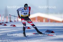 06.02.2021, Ulricehamn, Sweden (SWE): Tobias Habenicht (AUT) - FIS world cup cross-country, individual sprint, Ulricehamn (SWE). www.nordicfocus.com. © Thibaut/NordicFocus. Every downloaded picture is fee-liable.