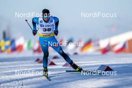 06.02.2021, Ulricehamn, Sweden (SWE): Arnaud Chautemps (FRA) - FIS world cup cross-country, individual sprint, Ulricehamn (SWE). www.nordicfocus.com. © Thibaut/NordicFocus. Every downloaded picture is fee-liable.