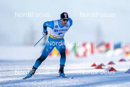 06.02.2021, Ulricehamn, Sweden (SWE): Richard Jouve (FRA) - FIS world cup cross-country, individual sprint, Ulricehamn (SWE). www.nordicfocus.com. © Thibaut/NordicFocus. Every downloaded picture is fee-liable.