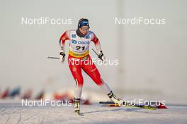 06.02.2021, Ulricehamn, Sweden (SWE): Julie Myhre (NOR) - FIS world cup cross-country, individual sprint, Ulricehamn (SWE). www.nordicfocus.com. © Thibaut/NordicFocus. Every downloaded picture is fee-liable.