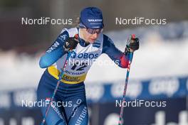 06.02.2021, Ulricehamn, Sweden (SWE): Nadine Faehndrich (SUI) - FIS world cup cross-country, individual sprint, Ulricehamn (SWE). www.nordicfocus.com. © Thibaut/NordicFocus. Every downloaded picture is fee-liable.