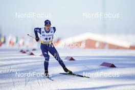 06.02.2021, Ulricehamn, Sweden (SWE): Davide Graz (ITA) - FIS world cup cross-country, individual sprint, Ulricehamn (SWE). www.nordicfocus.com. © Thibaut/NordicFocus. Every downloaded picture is fee-liable.