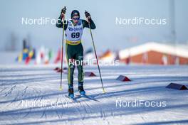06.02.2021, Ulricehamn, Sweden (SWE): Jonas Schroeter (GER) - FIS world cup cross-country, individual sprint, Ulricehamn (SWE). www.nordicfocus.com. © Thibaut/NordicFocus. Every downloaded picture is fee-liable.