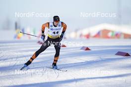 06.02.2021, Ulricehamn, Sweden (SWE): Hugo Jacobsson (SWE) - FIS world cup cross-country, individual sprint, Ulricehamn (SWE). www.nordicfocus.com. © Thibaut/NordicFocus. Every downloaded picture is fee-liable.